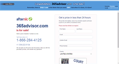 Desktop Screenshot of 365advisor.com