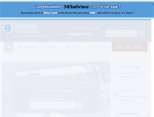 Tablet Screenshot of 365advisor.com